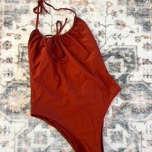 Abercrombie and fitch  Rust One Piece Swimsuit
